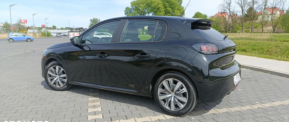 Peugeot 208 cena 55777 przebieg: 45831, rok produkcji 2020 z Lipno małe 631